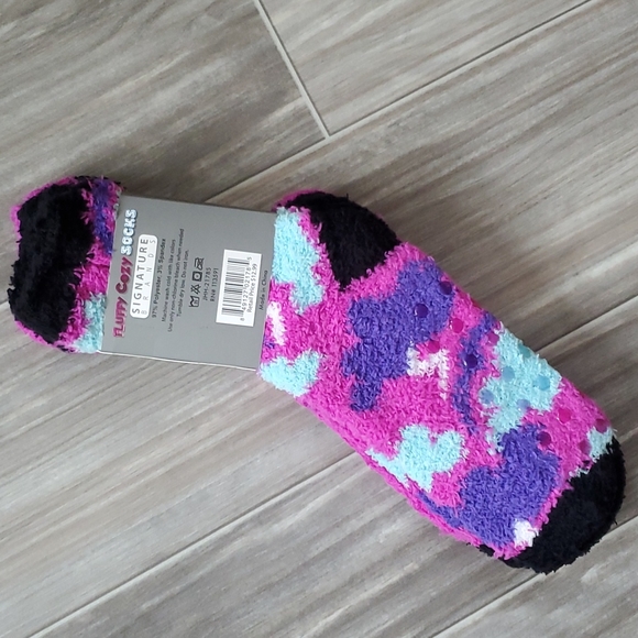 NWT Fluffy Cozy Socks - 3 pairs | Size 9-11 - Picture 2 of 3